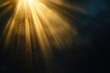 Wall Mural - sunlight overlay for design with radiant sun rays.