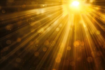 Wall Mural - Sunlight overlay for design with radiant sun rays.