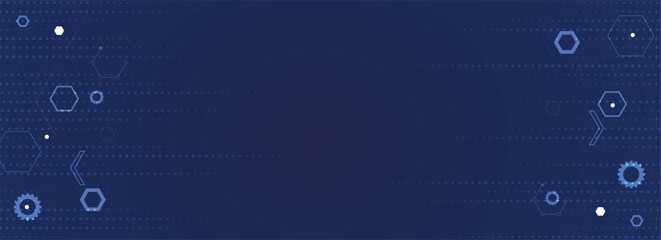 Aufkleber - Technology abstract futuristic background for internet business. Big data concept.