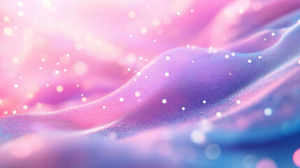 Leinwandbilder - Futuristic abstract mesh featuring a holographic gradient and sleek look. Ideal for innovation-driven content