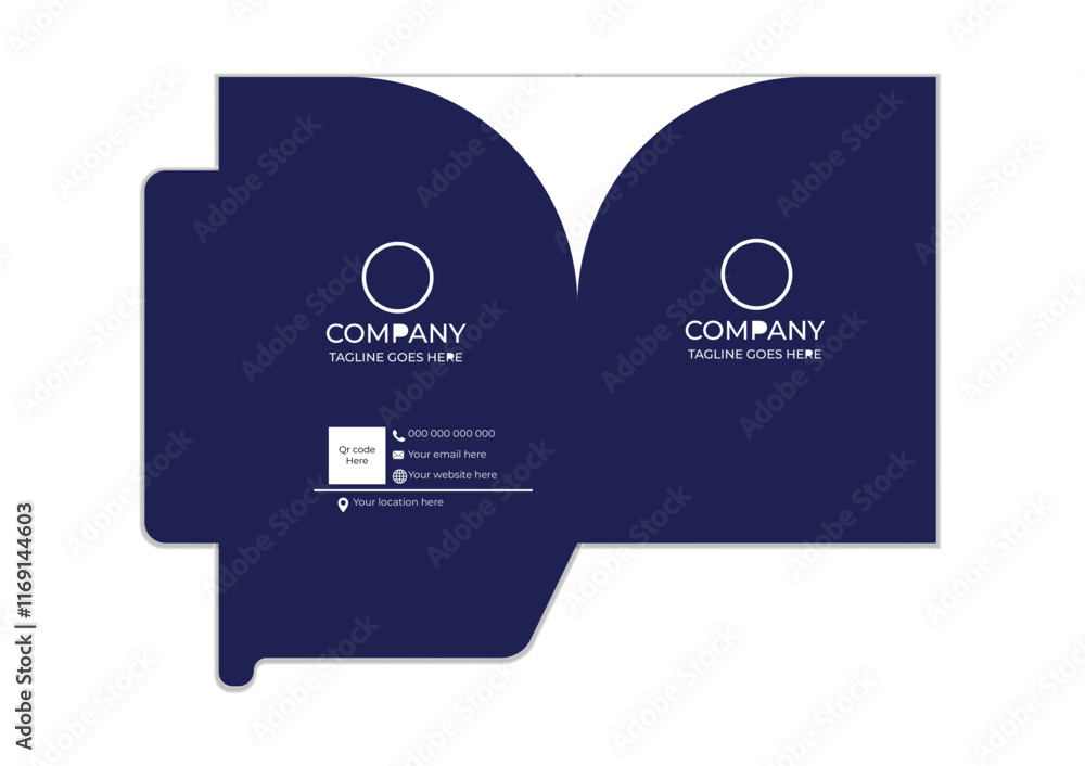 File folder icon set. Design for app, logo etc. Vector Stock Vector ...
