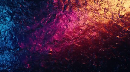 Canvas Print - abstract trendy colorful gradient noisy grain background texture