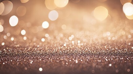 Canvas Print - background of abstract glitter lights. gold and black. de focused. banner