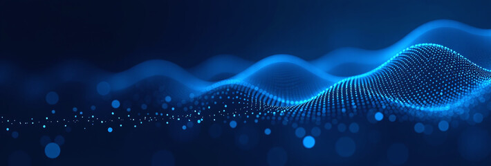 abstract vector designs futuristic connection digital technology dark blue background featuring cybe