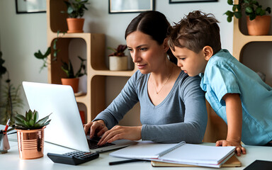 couple working on computer