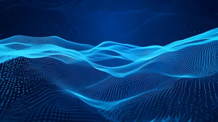Abstract animation showcases tones technological visuals surging energy fields presenting 4k concepts stunning vertical 4K design