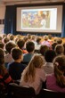 © spyrakot - Educational Video Presentation on Avoiding Drugs in a School Assembly Setting