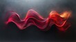 © Anna - Red and orange smoke on black canvas with white center dot
