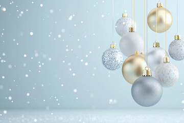 Wall Mural - christmas background, top view, wallpaper
