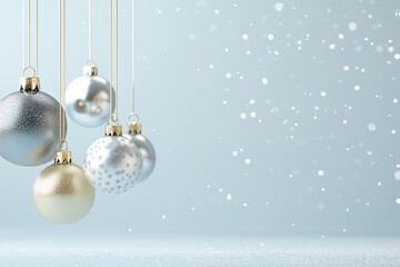 Wall Mural - christmas background, top view, wallpaper
