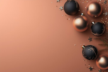 Wall Mural - christmas background, top view, wallpaper