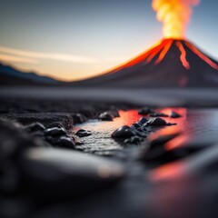 Wall Mural - Volcano