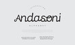 © designfourmonths - Andasoni handwrite font Calligraphy Logotype Script Brush Font Type Font lettering handwritten