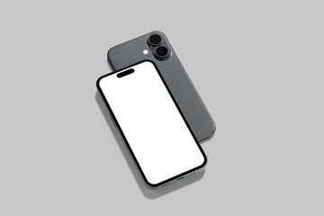 Wall Mural - blank smartphone responsive mockup