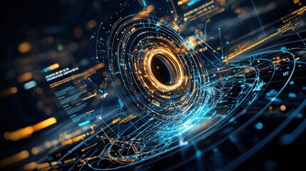 Aufkleber - Analyzing trivitino particle interactions in standard models quantum physics digital representations virtual environments scientific perspectives