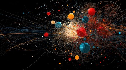 Aufkleber - Exploring advanced visualization techniques for trivitino particles in su standard a scientific study in quantum physics