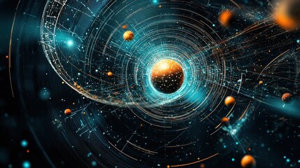 Aufkleber - Exploring theoretical models of trivitino particles in quantum standards a scientific study on particle physics and quantum mechanics