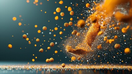 Aufkleber - Trivitino particles colliding in a particle accelerator standard scientific laboratory research article high-energy physics analytical perspective quantum mechanics