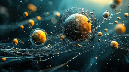 Aufkleber - Exploring trivitino particles interaction in high-dimensional standard physics quantum field research lab theoretical framework