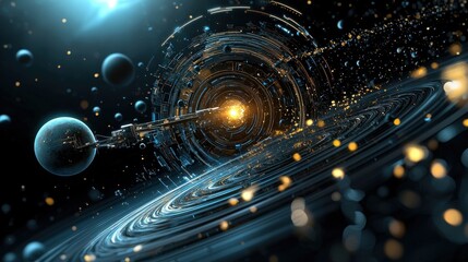 Aufkleber - Trivitino particles interacting with a black hole exploring the energetic dynamics in cosmic environments