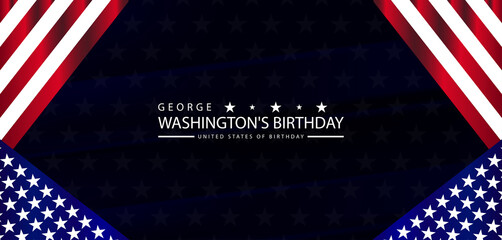 Poster - Honoring George Washington The United States Annual Birthday Celebration