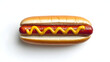 © Halfjoy - A Hot Dog in a Bun Topped with Mustard