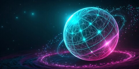 background with space