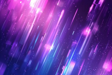 Wall Mural - abstract background with glowing purple and pink streaks.
