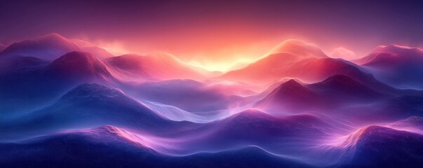 Leinwandbilder - Futuristic Abstract Digital Background for Technology Data Network and AI Applications