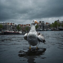 Wall Mural - How has climate change impacted the Amsterdam Albatross?