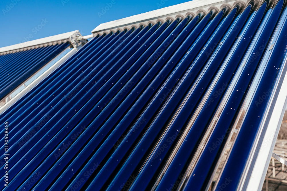 Solar water heater using renewable energy for efficient water heating ...