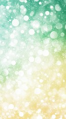 Leinwandbilder - Soft pastel gradient background featuring soothing mint green and yellow hues with light bokeh effects for relaxed ambiance