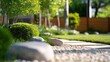 © Sansern - Landscaping design inspiration residential garden nature outdoors close-up