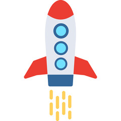 Sticker - Rocket Icon