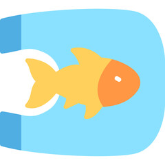 Wall Mural - Fish Icon