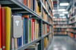 © YouraPechkin - Library smart device guides users to find books and access information efficiently