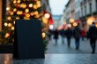 © Kseniia Orange - Celebrate the new year in a festive setting with blank space for personalized greetings and messages during the holiday season. Generative AI