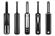 © tanvir - set of cricket bat illustration vector illustration