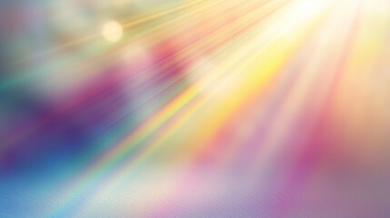 Wall Mural - soft pastel light rays with vibrant gradients for elegant backgrounds and creative designs