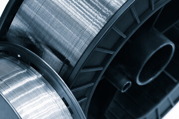 Poster - Coil of copper wire for welding tools and other industrial applications