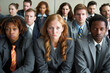 © Vera - Team Feeling Diverse and Bored During Office Presentation Meeting