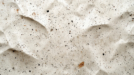 Poster - Crumpled textured paper background with speckles and natural grain. Ideal for eco friendly designs and artistic projects