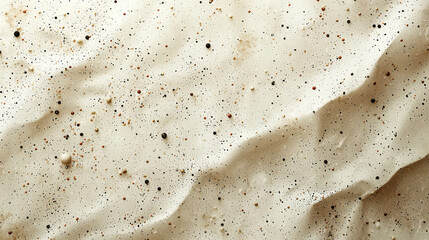 Fototapete - Textured paper background with speckles and grains, showcasing natural and eco friendly aesthetic. Ideal for creative projects and design work