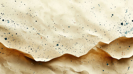 Fototapete - Textured paper background with abstract patterns and speckles, ideal for eco friendly designs and creative projects. Perfect for showcasing natural aesthetics and artistic expressions