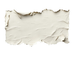 Wall Mural - torn white paper background with soft texture
