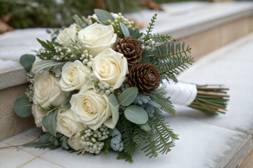 Winter Wedding Bouquet