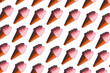 © ADDICTIVE STOCK - Plastic ice cream cones depicting unhealthy diet culture critique