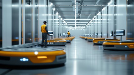 Advanced Robotics in Modern Automated Warehouse