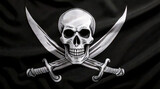 classic Jolly Roger pirate flag
