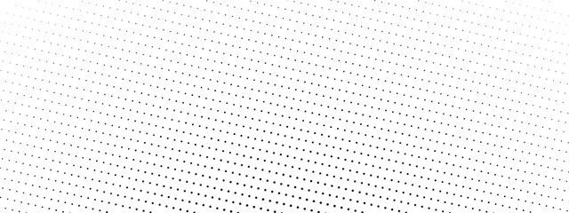 Abstract halftone wave dotted background. Halftone grunge pattern with square. Vector halftone modern pop art twisted texture for poster, cover, business card, postcard, art label layout, sticker.